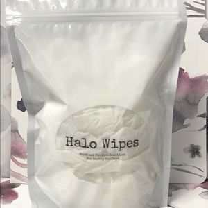 CITRUS MINT Halo Wipes Hand/Surface Sanitizer (sanitizer for “Snobby Sniffers”)